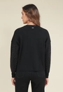 Blusa Tricô Alongado Manga Longa Com Strass