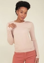 Blusa Tricô Manga Longa Com Botões Punho