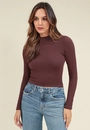 Blusa Poliamida Sem Costura Manga Longa Gola