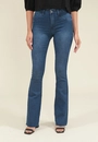 Calça Jeans Lycra Flare