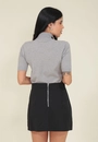 Saia Curta Nylon Com Bolso Cargo
