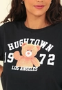 T-Shirt Em Meia Malha Urso 1972