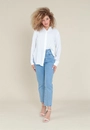Camisa Viscolinho Oversized Manga Longa