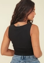 Blusa Tule Com Franzido Sem Manga