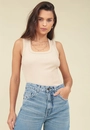 Calça Jeans Wide Com Lavagem Cha