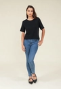 Calça Jeans Skinny Azul Escuro