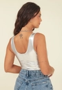 Body Malha Metalizada Sem Manga