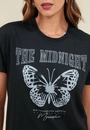 T-Shirt Em Meia Malha The Midnight