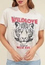 T-Shirt Em Meia Malha Wildlove