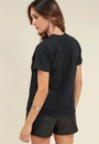 T-Shirt Em Meia Malha Star Girl