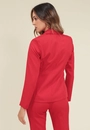 Blazer Alfaiataria Com Botão Frontal