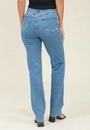 Calça Jeans Reta Com Lycra