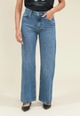 Calça Jeans Reta Bolso