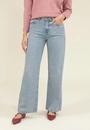 Calça Jeans Reta Bolso