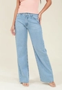 Calça Jeans Reta Bolso