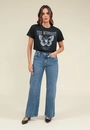 Calça Jeans Reta Bolso
