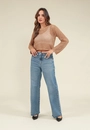 Blusa Tricot Manga Longa Vazado