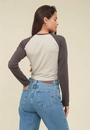 Blusa Em Cotton Manga Longa San Diego
