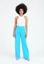 Calça Sarja Wide Leg Color
