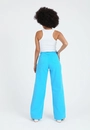 Calça Sarja Wide Leg Color
