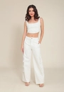 Calça Sarja Bolso Cargo