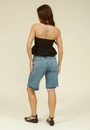 Bermuda Jeans Reta Dirty
