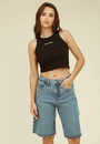Bermuda Jeans Reta Dirty
