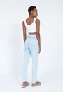 Calça Jeans Azul Claro Fivela