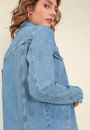 Jaqueta Jeans Alongada