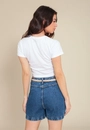 Blusa Cropped Em Cotton M/C Silk Ursos