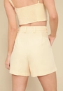 Short Alfaiataria Com Prega E Bolso Faca