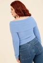 Blusa Tricô Pelinho Ombro A Ombro
