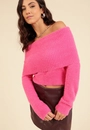 Blusa Tricô Pelinho Ombro A Ombro