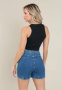 Short Jeans Bolso Frontal