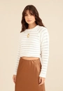 Blusa Tricô Chenile Vazado