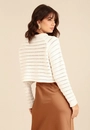 Blusa Tricô Chenile Vazado