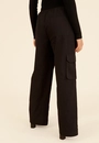 Calça Cargo Com Cós Em Elástico Em Algodão
