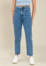 Calça Jeans Mom Azul Escuro