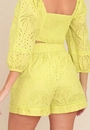 Short Em Laise Com Bolso