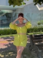 Short Em Laise Com Bolso