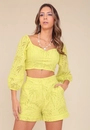 Short Em Laise Com Bolso