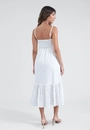 Vestido Midi Em Laise Alça