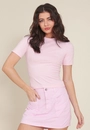 Blusa Em Cotton Manga Curta Básica