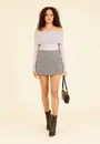Short Saia Pied Poule