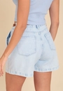 Short Baggy Jeans Com Cinto