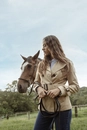 Trench Coat Curto Com Faixa E Botões
