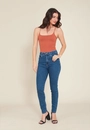 Blusa Regata Básica Em Malha Alça