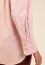 Camisa Oversized Em Tricoline Manga Longa