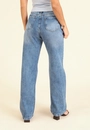 Calça Jeans Reta  Azul Escuro