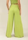 Calça Alfaiataria Pantalona Com Pregas